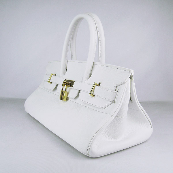 Cheap Hermes Birkin 42cm Replica Togo Leather Bag White 6109 - Click Image to Close